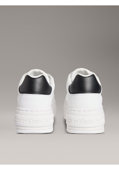 Calvin Klein Kadın Sneaker Yw0yw0187801w Beyaz