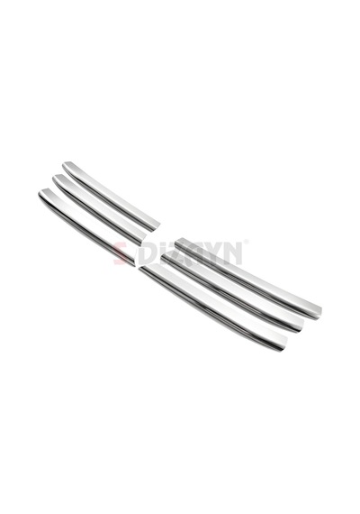 S-Dizayn Renault Megane 2 Krom Ön Panjur 6 Prç 2004-2005