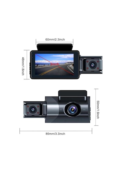 Blic Blm-87 Araç Kamerası Hd Video Geniş Açı G-sensör Destekli