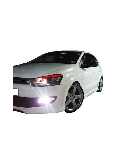 Volkswagen Polo Uyumlu 3 Far Kaşı Hatchback 2 Parça Fiber 1994-2002