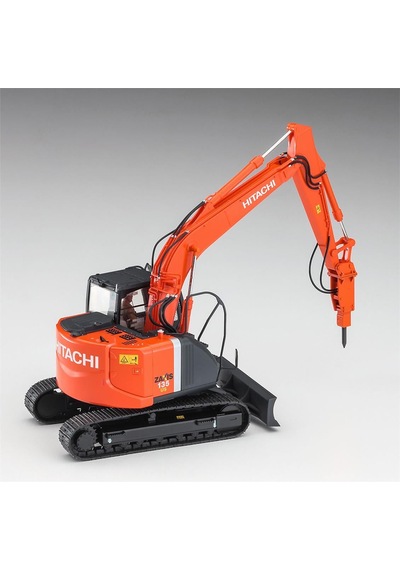 Hasegawa 66109 1/35 Ölçek, Hitachi Construction Machinery Excavator Zaxis 135us Hydraulic Breaker, Plastik Model Kiti