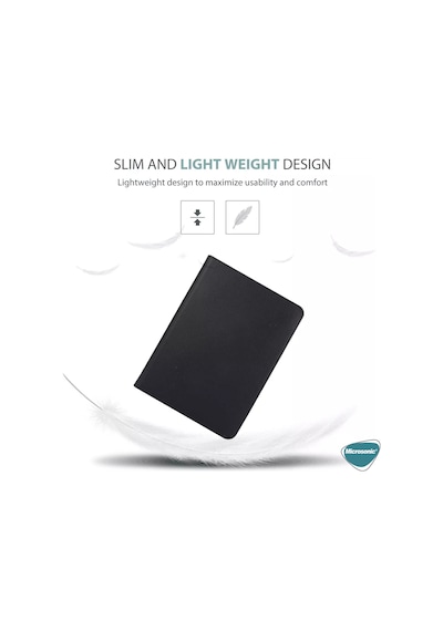 Microsonic Apple Uyumlu iPad Pro 11 2024 Kılıf A2836-a2837 360 Rotating Stand Deri Tablet Kılıfı