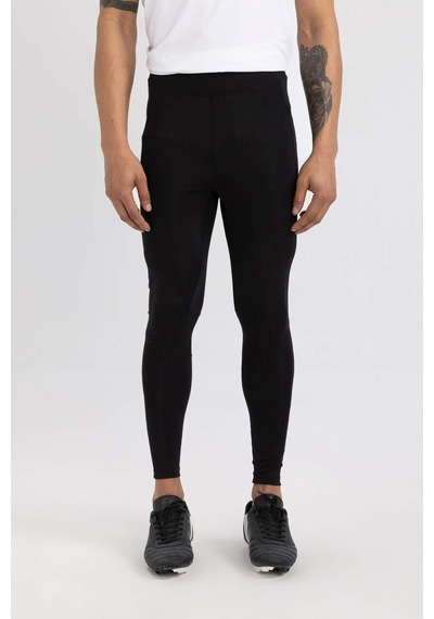 DeFactoFit Slim Fit Dar Kesim Sporcu Tayt B5027AX24SPBK81 Siyah