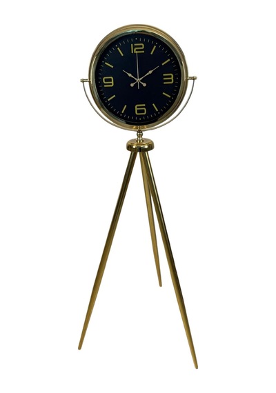 Büro Ev Ofis Hediyesi İçin Golden Elegance Tripod Ayaklı Saat Diğer