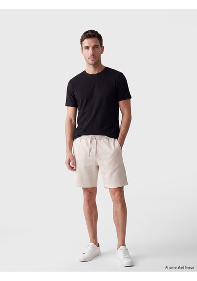 Lcwaıkıkı Classic Siyah Slim Fit %100 Pamuk Erkek Tişört