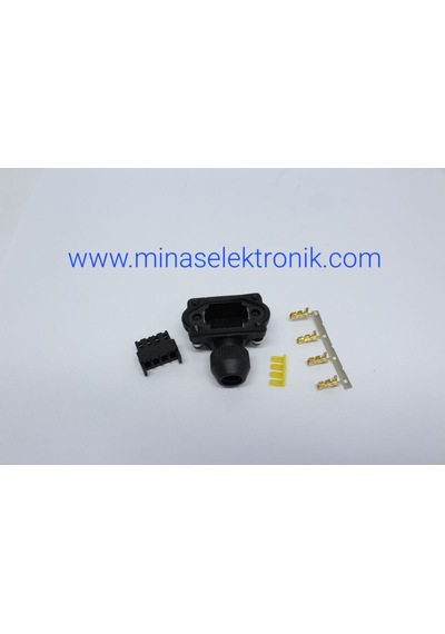 Jn8ft04sj1 Servo Motor A5 Motor Soketı 4 Goz, 50-750w