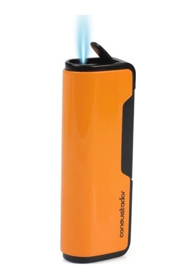 Conquistador 1li Torch Siyah/turuncu Metal Puro Çakmağı 8010ct