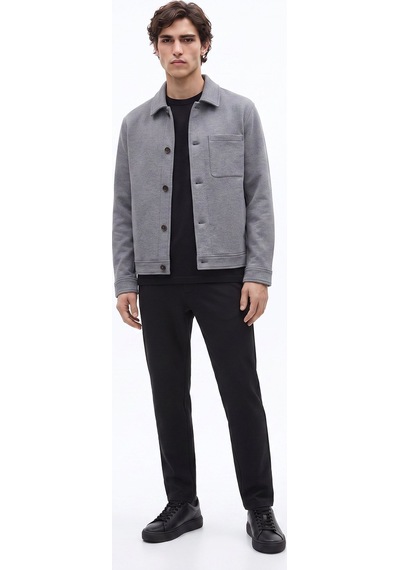 Fabrika Gri Erkek Slim Fit Mont F6wm-mnt 2111 Gri Melanj