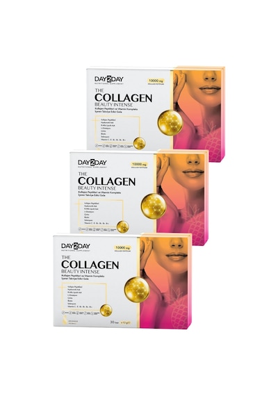 Day2day The Collagen Beauty Intense Ananas Aromalı 30 Saşe X 3 Adet