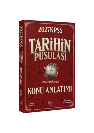 Kpss Tarihin Pusulası Konu Anlatımlı Cba Yayınları 2027
