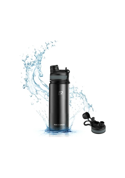 550 Ml Paslanmaz Çelik Vakumlu Termos Siyah