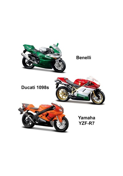 1:18 Nessiworld Motorsiklet Adet Fiyatıdır Aklby-bsva58 Diğer