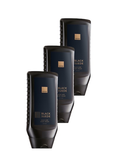 Black Suede Erkek Saç Ve Vücut Şampuanı 250 Ml. Üçlü Paket Tüm Saçlar