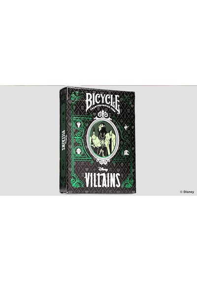 Bicycle Disney Villains Green Oyun Kağıdı İskambil Kartları