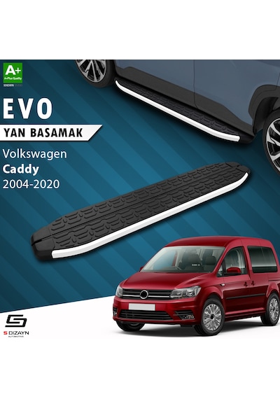 Vw Caddy 3 Uzun Şase Evo Aluminyum Yan Basamak 223 Cm 2004-2020