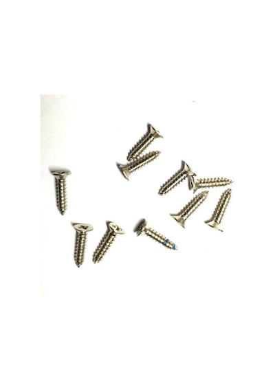 Klips, Menteşe, Ayak, Ağaç, Sunta Vidası 2,2x9,5mm - Nikel 100 Adet