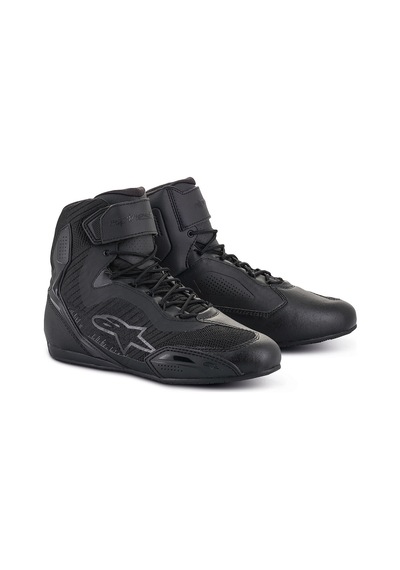 Alpinestars Stella Faster-3 Rideknit Korumalı Kadın Motosiklet Botu Siyah Antrasit