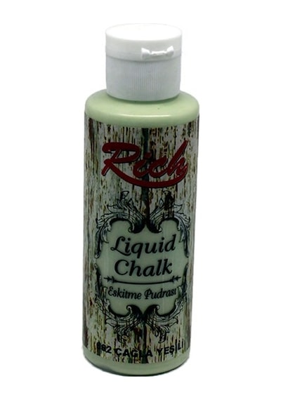 Rich Liquid Chalk Eskitme Pudrası 130 Cc. Çağla Yeşili