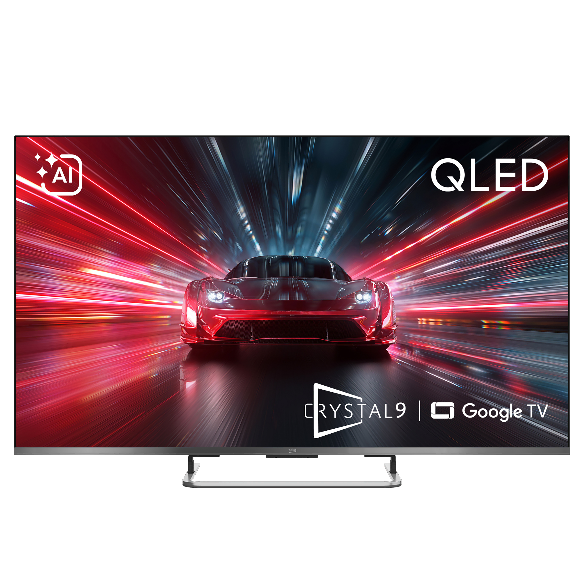 Beko Crystal 9 B 965 C AI 4K Ultra HD 65" 165 Ekran Uydu Alıcılı Google Smart QLED TV