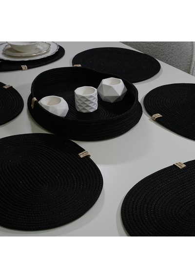 Zengin Design Home Zdh-630 Yuvarlak Supla Siyah