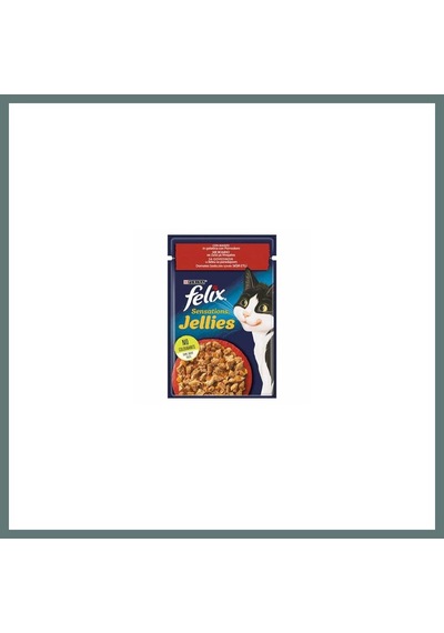 Felix Pouch Sensation Jellies Sığır Etli Ve Domatesli Yetişkin Kedi Konservesi 85 Gr Ventra