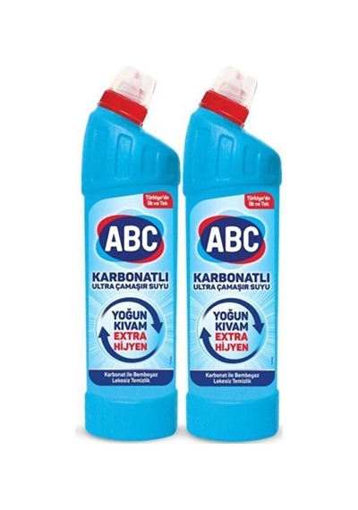 Abc Karbonatlı Ultra Çamaşır Suyu 750 Ml 2'li Diğer