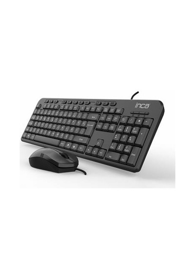 Inca Imk-375t Wired Multimedia Q Klavye&mouse Set 1000dpı Kablo Uzunluğu 1,45mt