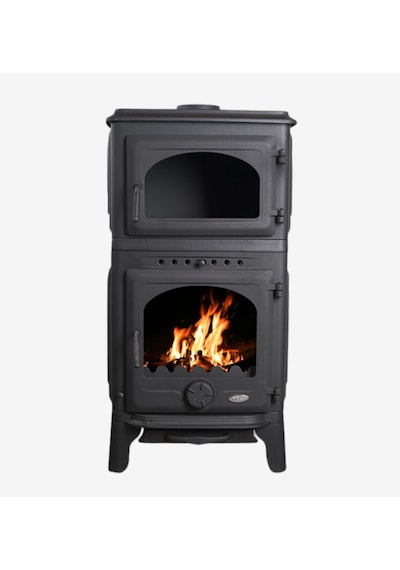 Reyo Stove Danışment Fırınlı Küllüklü Döküm Şömine Soba