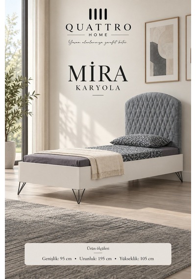 Mira Genç Odası Takımı Beyaz