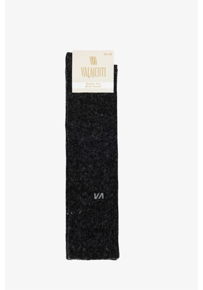 Valmenti Erkek Bambu Gri Binici Çorabı Çorap 1069 1502 Erk Bınıcı Corap 36-40 Antrasıt Gri
