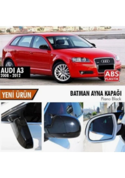 A3 8p Batman Yarasa Ayna Kapağı Piano Black / 2008 2012