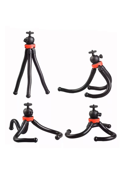 Fototek Flexible Octopus Tripod Dslr Tripod Masaüstü 5kg Kapasite