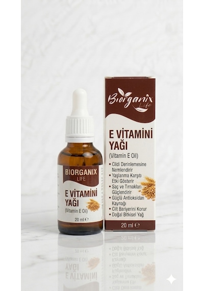 Life %100 Saf E Vitamini Yağı 20 ML