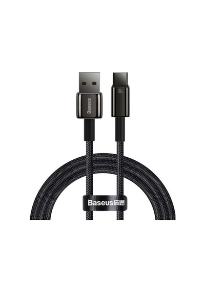 Tungsten Gold Hızlı Şarj Kablosu Usb To Type-c 100w, 1m, Siyah