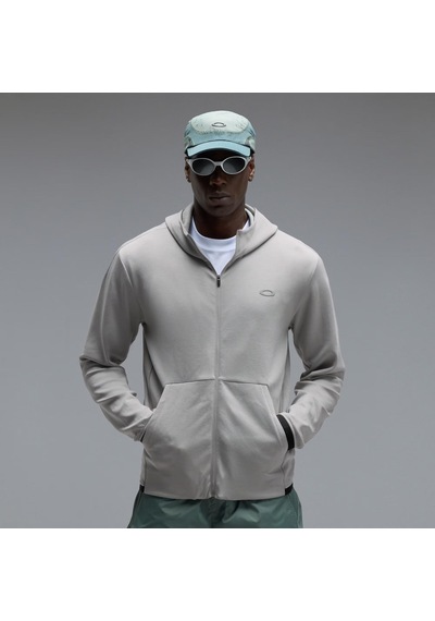 Oakley Edge Force Fz Hoodie Erkek Sweatshirt-foa407980 Gri