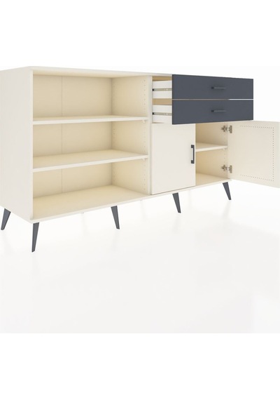 Hyperion Konsol 3 Raflı 2 Çekmeceli 2 Kapaklı 176x44x99 Aytaşı-ay Aytaşı-aytaşı/antrasit Hyperion Konsol 3 Raflı 2 Çekmeceli 2 Kapaklı 176x44x99 Aytaşı-ay Aytaşı-aytaşı/antrasit