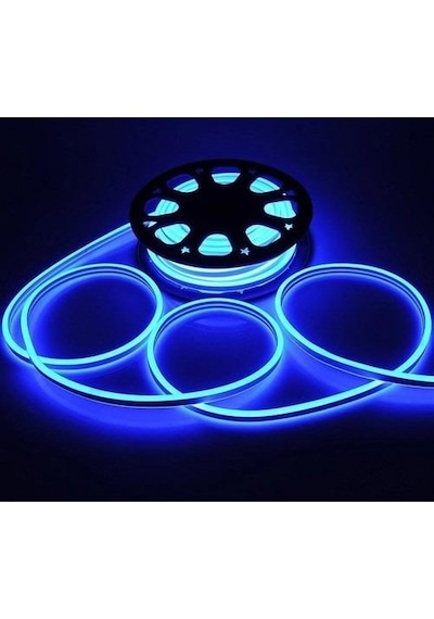 6x12mm Yeşil Neon Led 25m Makara (2.5 cm'de Kesilebilir.)