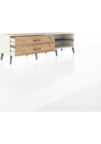 Hyperion Tv Ünitesi Tek Raflı 2 Çekmeceli 176x44x51 Aytaşı-antrasit/çam Antrasıt/atlas Çam Hyperion Tv Ünitesi Tek Raflı 2 Çekmeceli 176x44x51 Aytaşı-antrasit/çam Antrasıt/atlas Çam