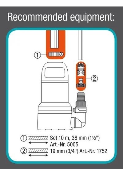 Gardena 9030-20 300 W Temiz Su Dalgıç Pompa