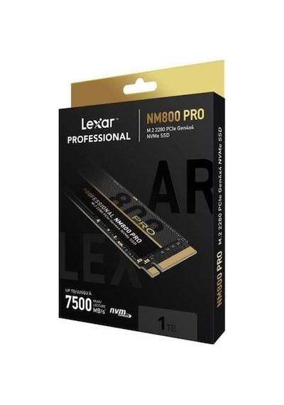 Lexar Nm800 Pro Lnm800p512g-rnnng Pcı-express 4.0 512 Gb M.2 Ssd 10'lu