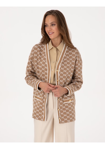 Pierre Cardin Kadın Bej Hırka Örme 50309128-vr011 Bej