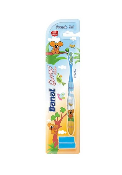 Banat Sweepy Junior Diş Fırçası Yumuşak -mavi