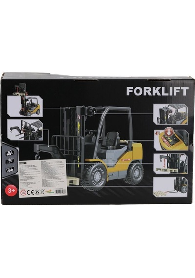 Sürtmeli Işıklı Sesli Forklift 25 Cm 666-61p 1 12 Sarı
