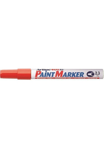 Artline 400Xf Paint Markör Kalem Kırmızı