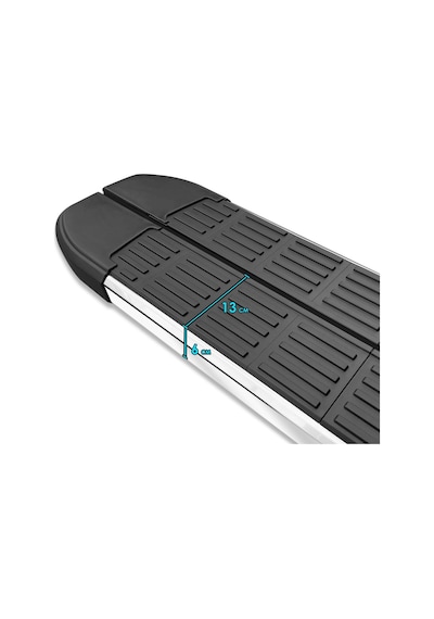 S-dizayn Mercedes Vito W639 Uzun Şase S-line Krom Yan Basamak 253 Cm 2004-2014 A+ Kalite
