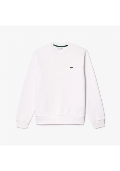Lacoste Sh9608 Erkek Sweatshirt Beyaz