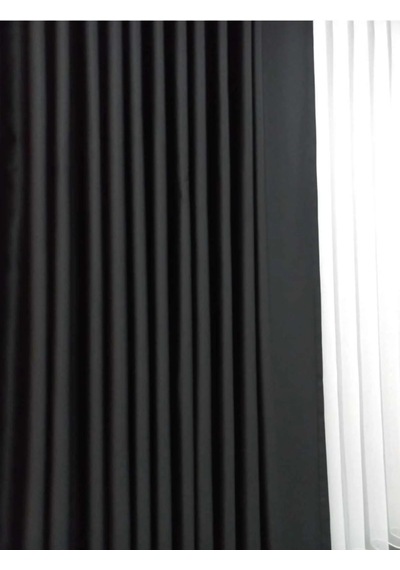 As Perde Saten Blackout Karartma Fon Perde Çok Renkli