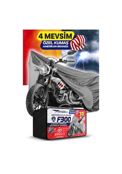 Ducati Diavel Strada Amerikan Fitilli Motosiklet Brandası Çadır Örtü - Miflonlu