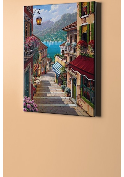 Webstyle Sayılarla Boyama Seti Kasnaklı Çiçek Sokağı 60 X 75 Cm
