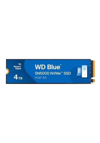Wd Blue Sn5000 4tb 5500/5000mb/s Pcıe 4.0 Nvme Ssd Wds400t4b0e-194638
